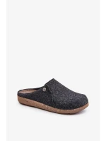 Pánská Domácí Obuv Pantofle Inblu Grafitové Pánská Domácí Obuv Pantofle Inblu Grafitové