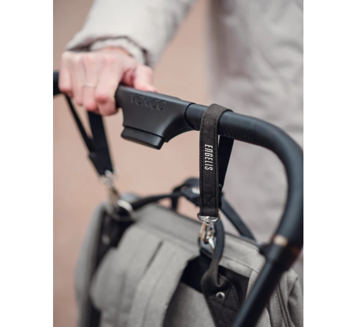 Dámský batoh na kočárek Engelis Vuch Vela Grey Dámský batoh na kočárek Engelis Vuch Vela Grey