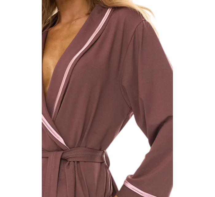 model 21052833 dlouhý dámský župan z viskózy M2XL - L&L