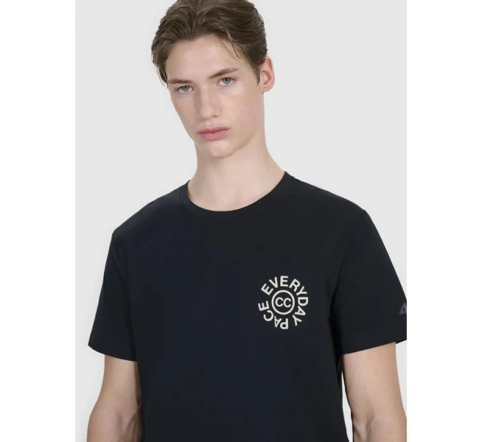 Pánské tričko s potiskem 4F 4FWSS25TTSHM1980-20S Pánské tričko s potiskem 4F 4FWSS25TTSHM1980-20S