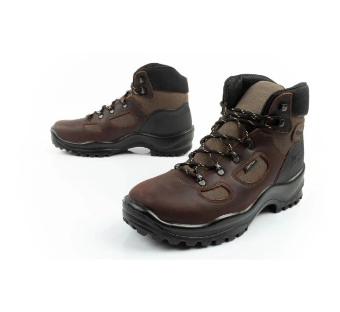 model 21483383 pánské trekové boty kožené nepromokavé kotníkové boty - Grisport model 21483383 pánské trekové boty kožené nepromokavé kotníkové boty - Grisport