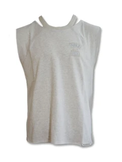 Tričko Nike Standard Issue Top Wmns Birch Heather/Pale Ivory - CZ7221-051