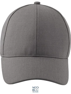 6 panelová kšiltovka grey melange model 22500710 - NEOBLU