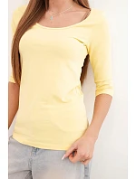 Halenka  žlutá model 22047174 - K-Fashion