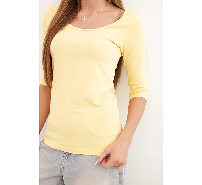 Halenka  žlutá model 22047174 - K-Fashion