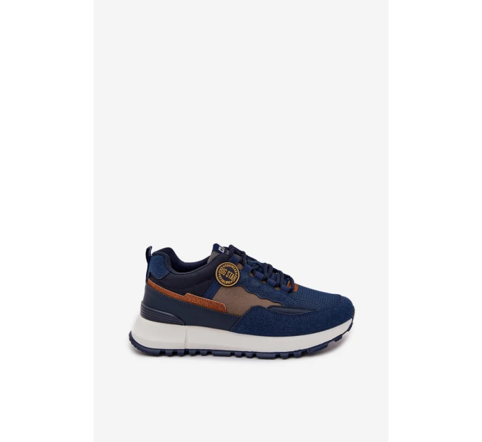 Pánské Sportovní Tenisky Big Star model 21706359 HIPOLY SYSTEM Námořnické - Big Star Shoes Pánské Sportovní Tenisky Big Star model 21706359 HIPOLY SYSTEM Námořnické - Big Star Shoes