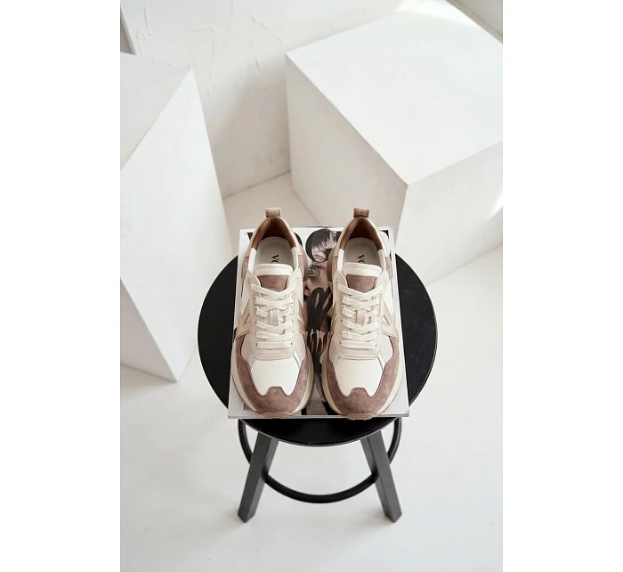 Dámské semišové tenisky Kobbo 66954 béžové Dámské semišové tenisky Kobbo 66954 béžové