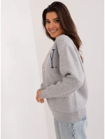 Mikina D10606BA02565C šedá Mikina D10606BA02565C šedá