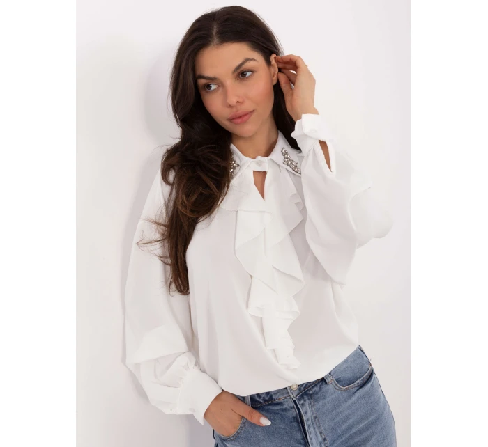 Bluzka IT BZ model 21776413 biały - FPrice Bluzka IT BZ model 21776413 biały - FPrice