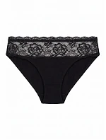 Dámské kalhotky Laura model 17580948 Black - Lapinee