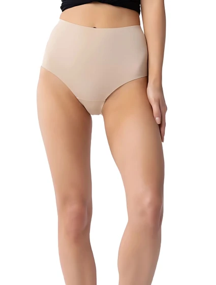 Dámské kalhotky Amber maxi beige - JULIMEX