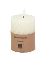OZDOBNÁ SVÍČKA 75x100MM LED VOSK CREME OZDOBNÁ SVÍČKA 75x100MM LED VOSK CREME
