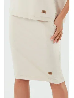 Italian Fashion Stella midi barva: béžová