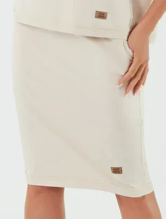 Italian Fashion Stella midi barva: béžová