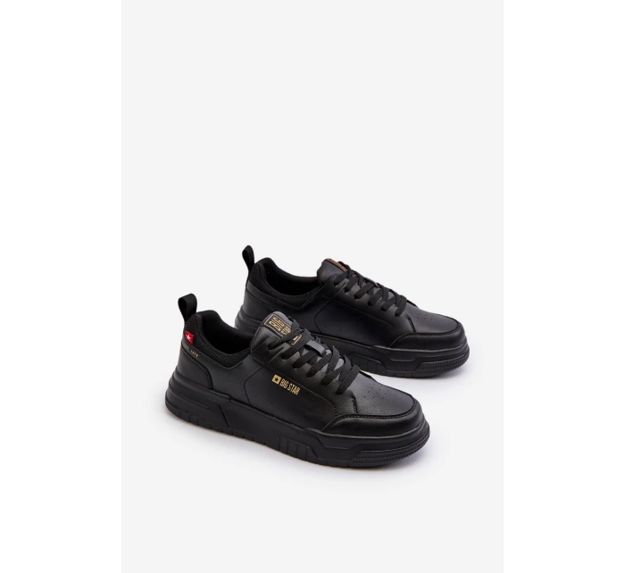 Pánské tenisky s paměťovou pěnou Memory Foam System Big Star NN174148 Černá