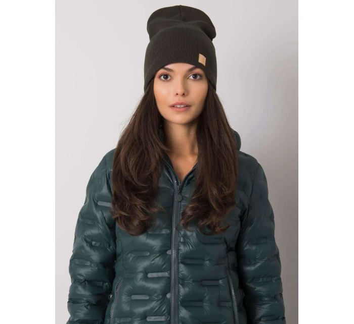 Dámská čepice 12 khaki Dámská čepice 12 khaki