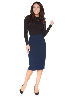 Dámská sukně model 15 Tmavě modrá - RaWear