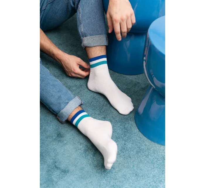 Ponožky Steven art.054 Sportovní pruhy 38-46 Ponožky Steven art.054 Sportovní pruhy 38-46
