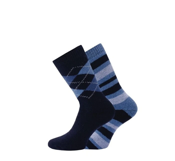 Ponožky WiK 20644 Stripes, Rhomboids Pánské A'2 39-46