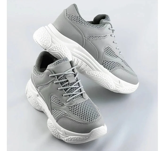 Šedé dámské sportovní boty (170) Šedé dámské sportovní boty (170)