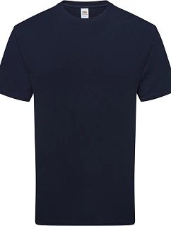 Pure Cotton T Tričko z těžké bio bavlny model 22447682 deep navy - Fruit of the Loom