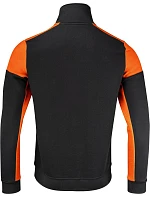 Printer Prime Halfzip Sweater Mikina s 1/4 zipem 61.2069 black/orange