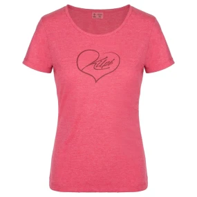 Dámské funkční tričko Garove-w růžová - Kilpi Dámské funkční tričko Garove-w růžová - Kilpi