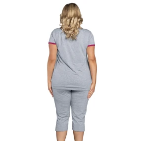 Italian Fashion Tabata cr.r. sp.3/4 barva: melange/amarantová