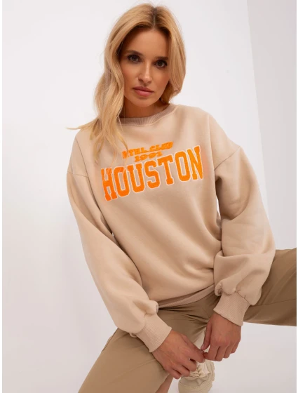 Bluza EM BL 617 model 18955247 beżowy - FPrice Bluza EM BL 617 model 18955247 beżowy - FPrice