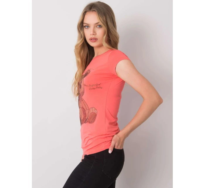 Tričko EM TS ES 21 531.14 korálů Tričko EM TS ES 21 531.14 korálů