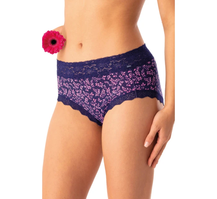 Dámské kalhotky 2PACK LPC model 21911503 Tmavě modrá / Růžová vzor - Key