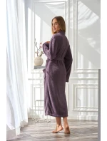 L&L 2558 Celeste dlouhý dámský župan M-2XL