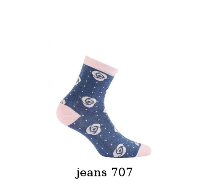 Dámské vzorované ponožky Gatta Cottoline G 84.01N