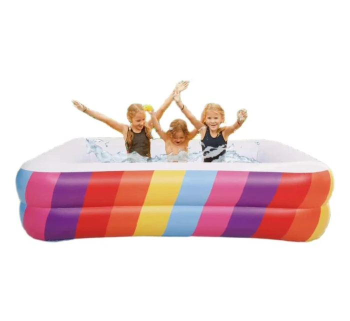 2-RODINNÁ ZAHRNUTÁ 2-KRUHOVÁ ZAHRNUTÁ KOUPELNA Rainbow 195x140x47 cm 51470