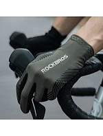 Cyklistické rukavice Rockbros jaro/léto/podzim, plné, velikost: XL - zelené Cyklistické rukavice Rockbros jaro/léto/podzim, plné, velikost: XL - zelené