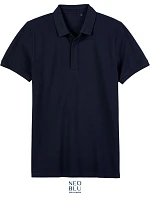 Men Pánské piqué polo night blue model 22500584 - NEOBLU Men Pánské piqué polo night blue model 22500584 - NEOBLU