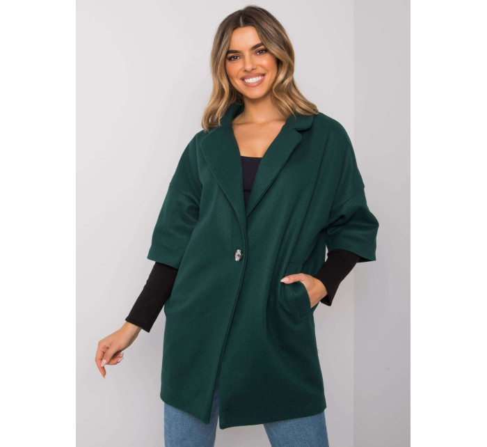 Dámský kabát CHA PL model 15859423 tmavě zelený - FPrice