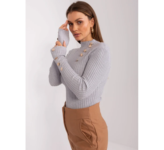 Sweter PM SW PM model 21219737 szary - FPrice