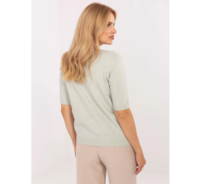 Jumper PM SW PM 5059.15 pistácie Jumper PM SW PM 5059.15 pistácie