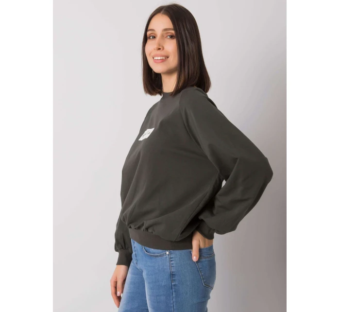 Mikina RV BL 7270.20 tmavá khaki