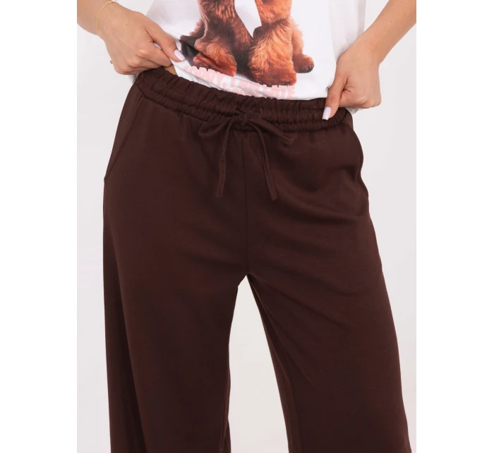 Spodnie dresowe RV DR model 21378714 ciemny brązowy - FPrice