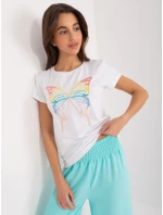 T shirt RV TS model 21338679 biały - FPrice