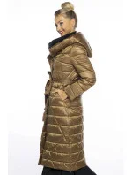 prošívaný kabát s kapucí model 21247349 - Ann Gissy