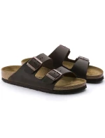 Dámské/pánské hnědé žabky Birkenstock Arizona Nubuk Habana narrow (52533) Dámské/pánské hnědé žabky Birkenstock Arizona Nubuk Habana narrow (52533)