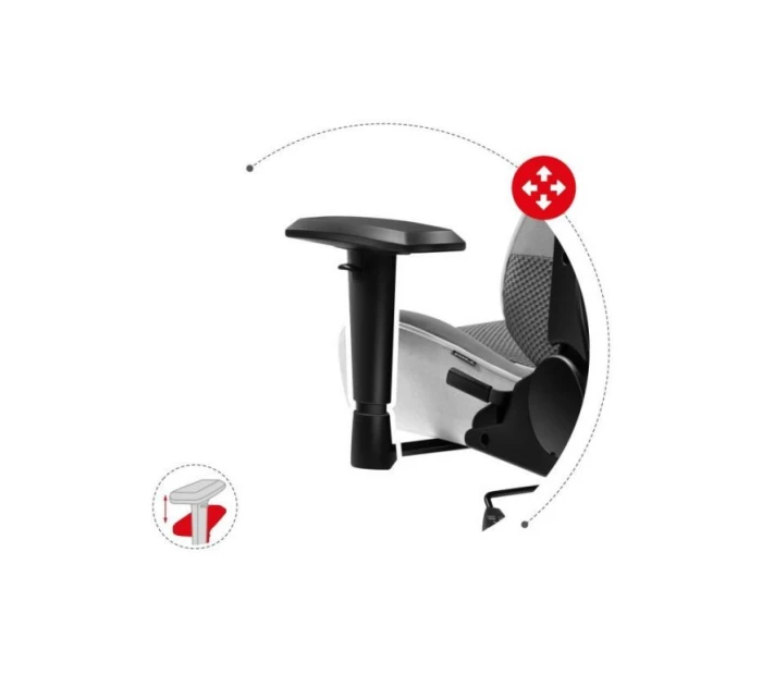 Herní židle Force model 21325964 White Mesh - Huzaro Herní židle Force model 21325964 White Mesh - Huzaro