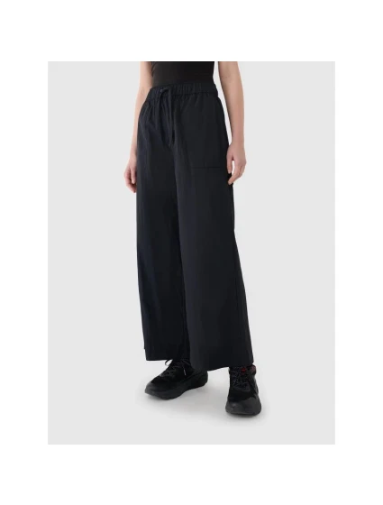 Dámské volnočasové kalhoty se širokými nohavicemi model 21438808 dámské - 4F