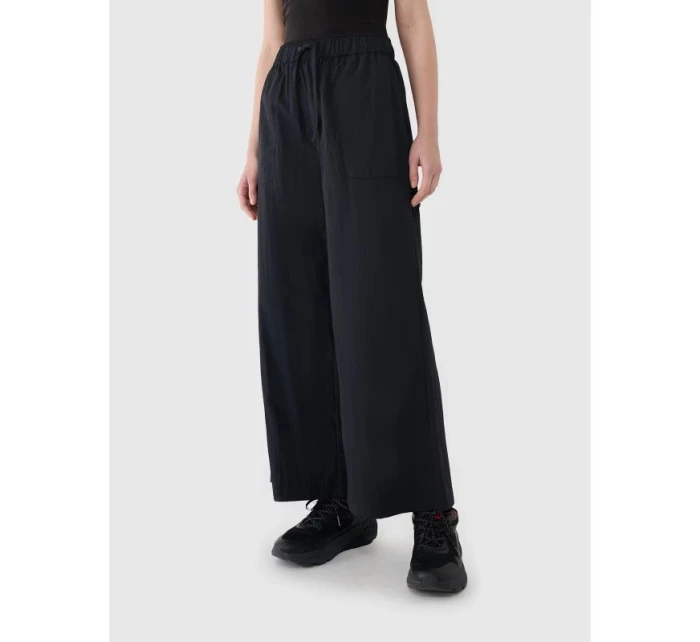 Dámské volnočasové kalhoty se širokými nohavicemi model 21438808 dámské - 4F