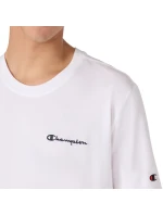 Pánské tričko Champion SS Tee white 221798 WW001 pánské Pánské tričko Champion SS Tee white 221798 WW001 pánské