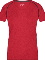 Daiber JN 495 Dámské funkční tričko 02.0495 red melange/titan