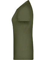 JN Dámské tričko z těžké bavlny 02.0 olive model 22437113 - Daiber JN Dámské tričko z těžké bavlny 02.0 olive model 22437113 - Daiber